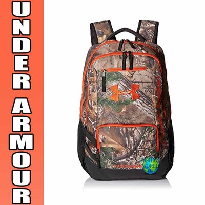 under armour unisex camo hustle backpack
